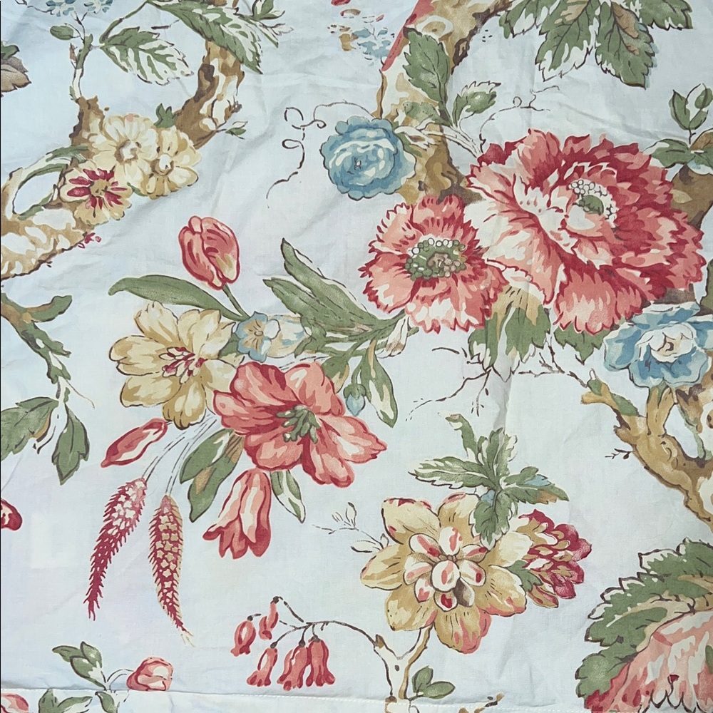 Pottery Barn Floral Duvet Katherine Botanical Cover Set - Full/Queen 2 shams set - Picture 5 of 12